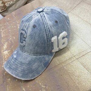 Celine denim baseball cap